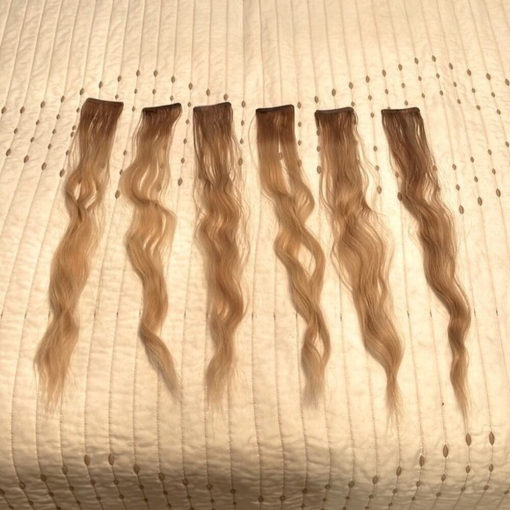 EasiPro hair extensions 6 sandwiches is 12 individual pieces